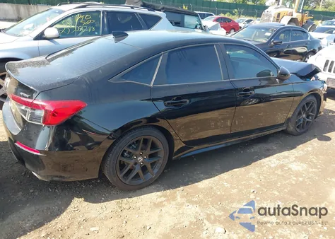 2022 Honda Civic Sport z USA, uszkodzony, nr VIN 2HGFE2F50NH508158
